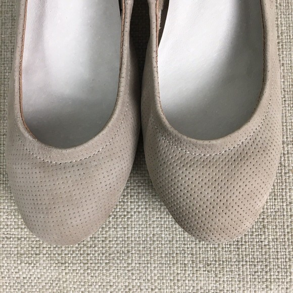 Jeffrey Campbell Cyndi Shoes Size 6.5 Gray Block Heels Suede Pumps - Picture 4 of 8